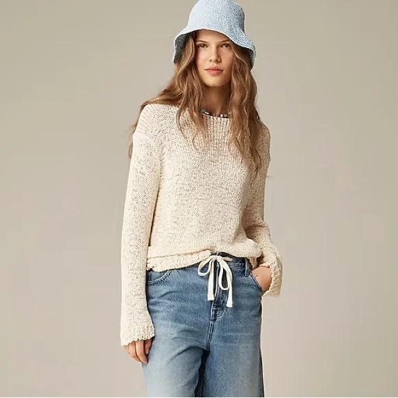 J Crew Montauk relaxed sweater - Picture 3 of 5